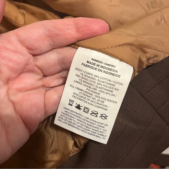 NWT Nike Therma Fit Varsity Jacket, Men’s Sz Medium, Brown - Picture 7 of 15